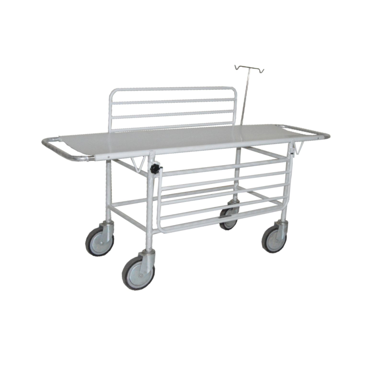 Stretcher Trolley 8 inch Castors With Railings — Asian Surgical Company